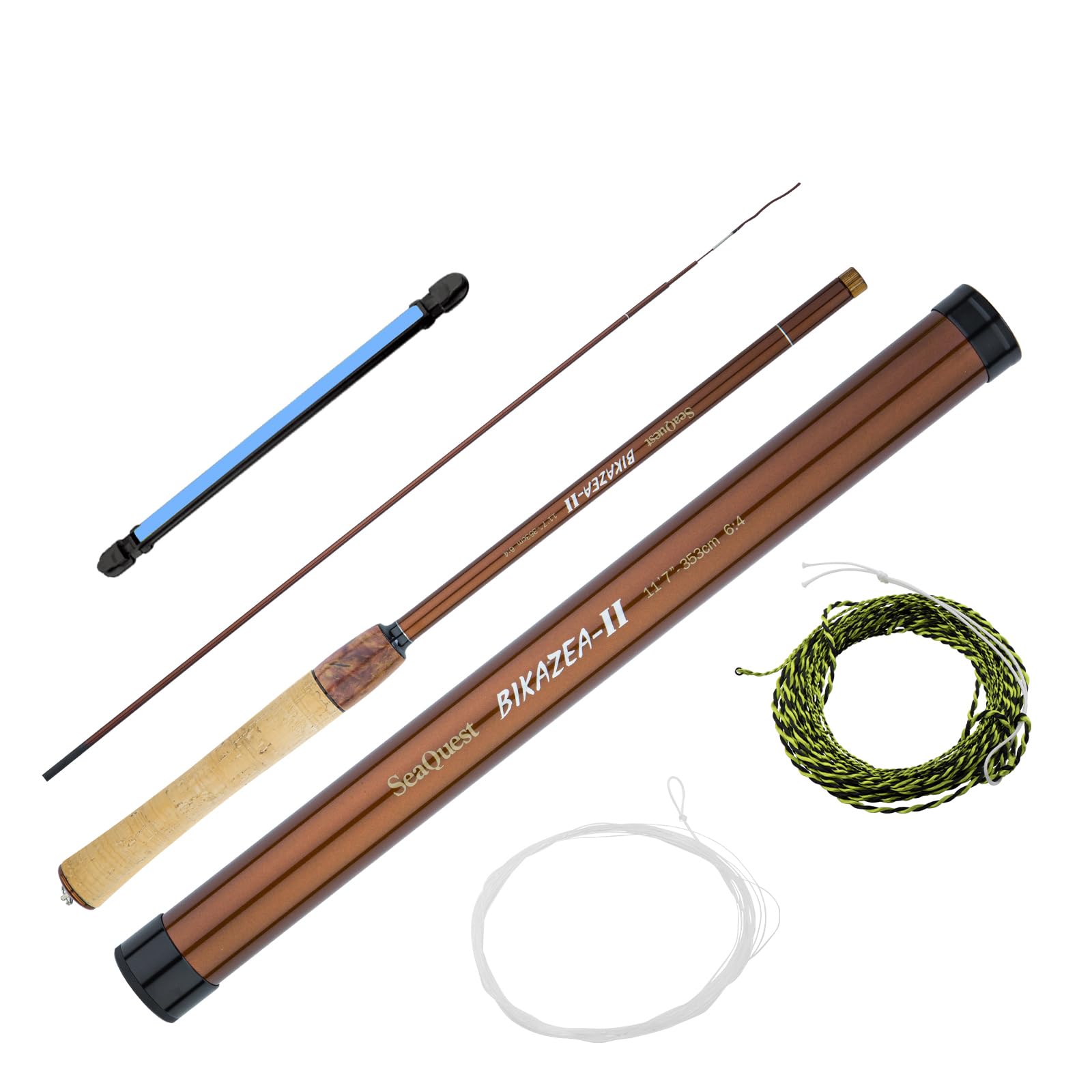 SeaQuest BIKAZEA-Ⅱ 11'7" 353cm SeaQuest Tenkara Fishing Rod BIKAZEA-Ⅱ 11'7"