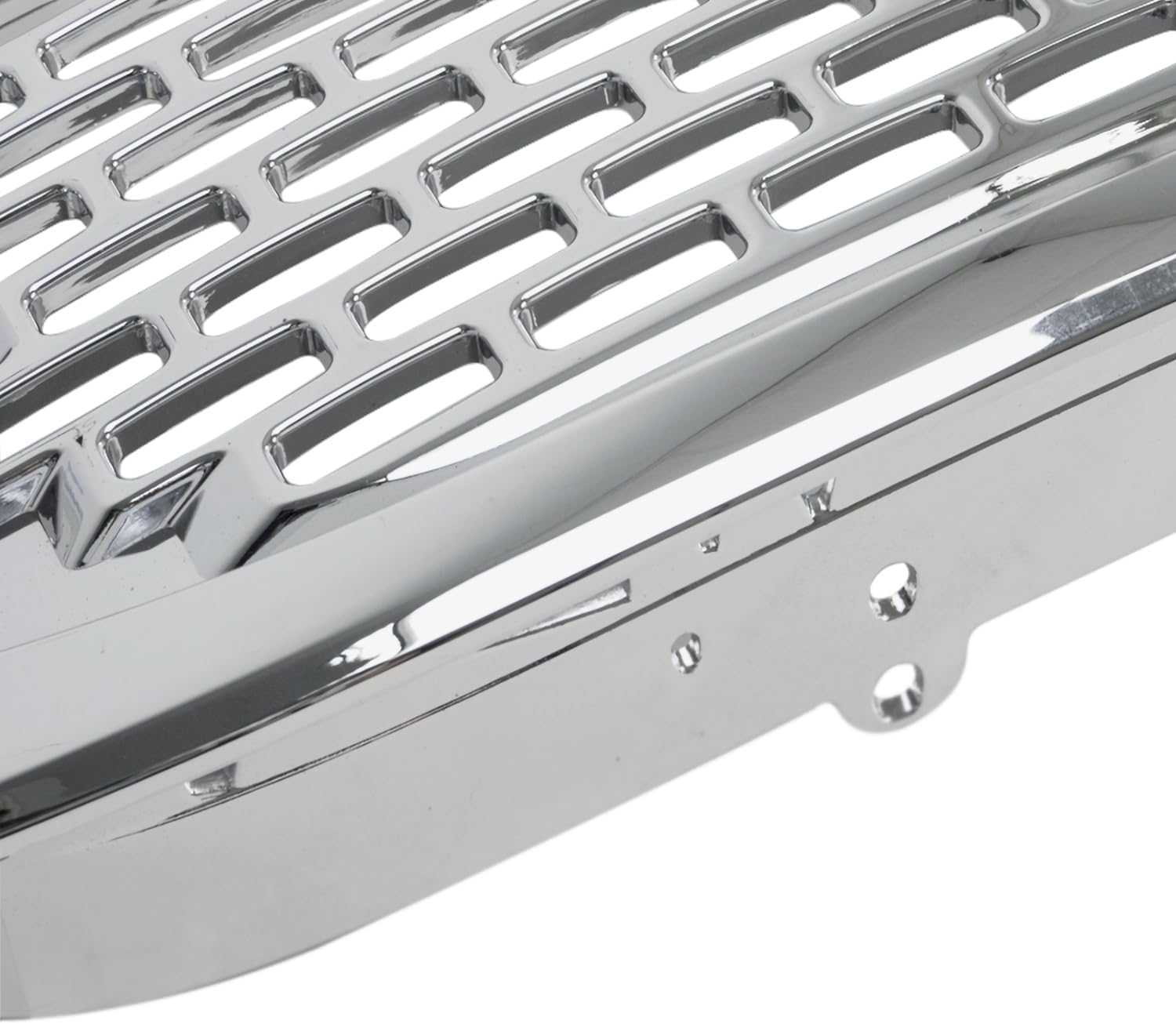 Spec-D Tuning Denali Style Chrome Front Hood Grille Compatible with 2015-2020 GMC Yukon/Yukon XL