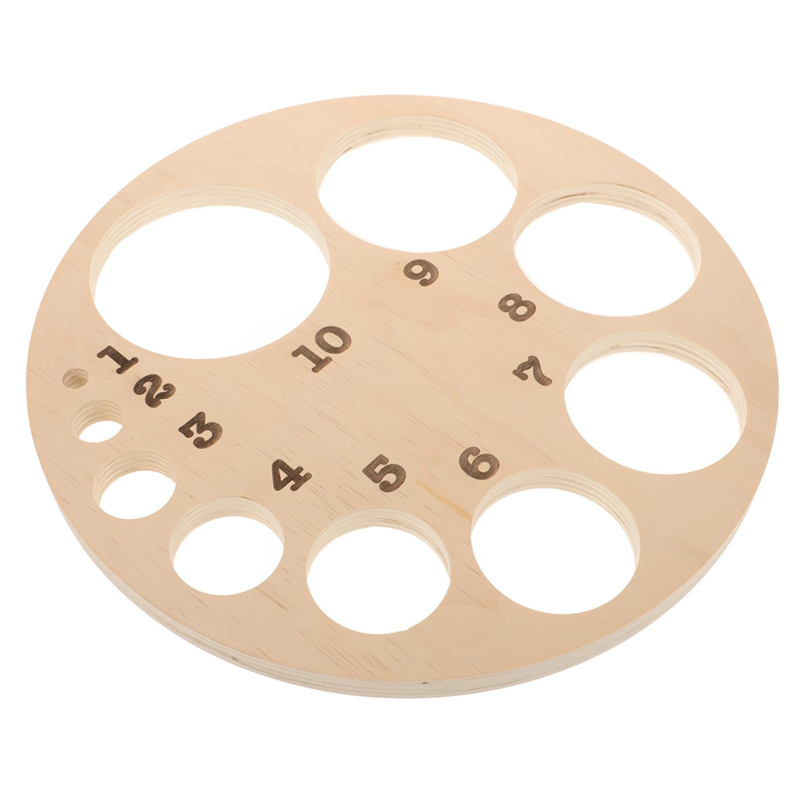 Tableau des Dilatations Cervicales en Bois, Outil Pédagogique Réutilisable pour Classes D’accouchement et Écoles de Médecine, Étirement Cervicales