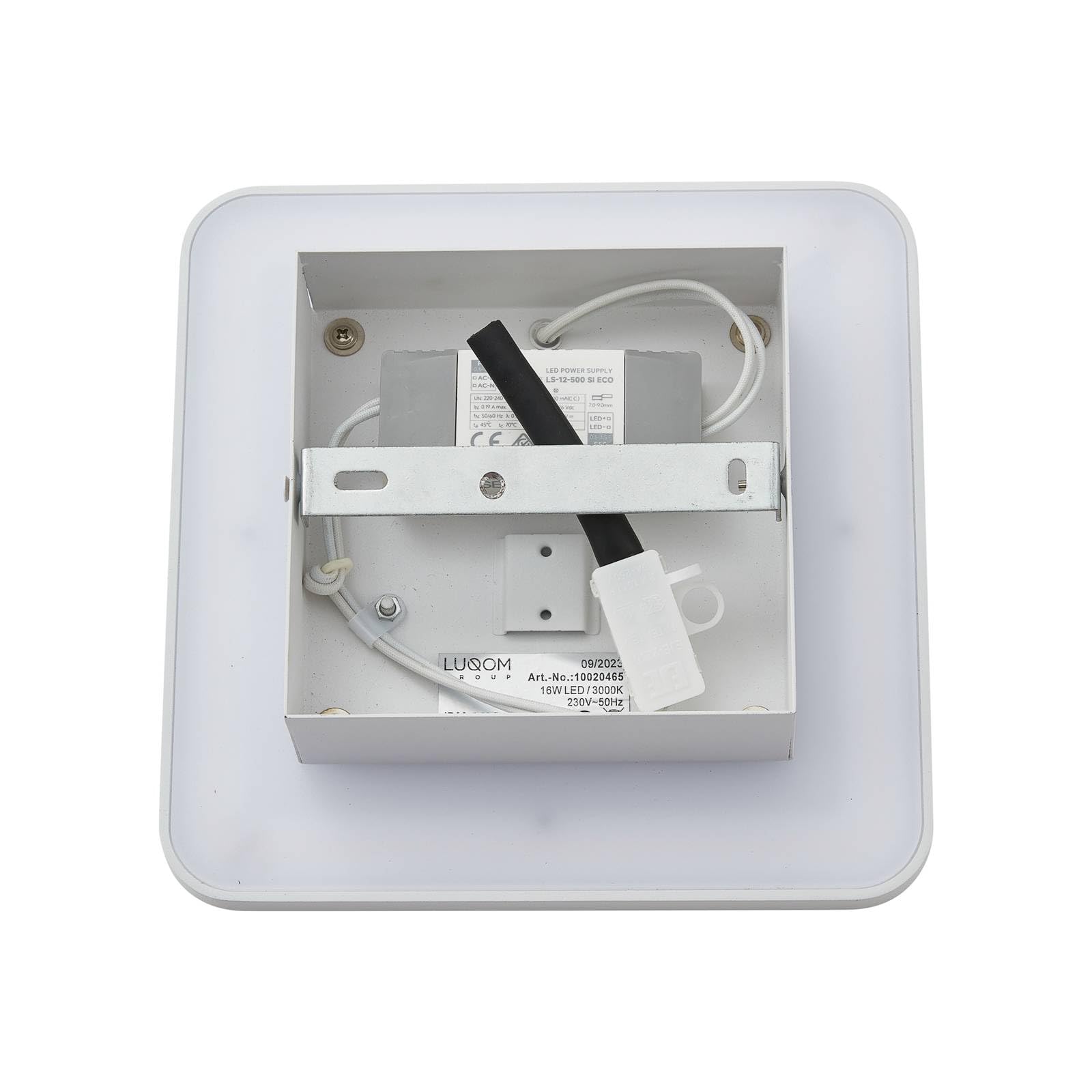Lucande LED Wandleuchte, Wandlampe Innen Elrik (Modern) in Schwarz aus Metall (1 flammig) - Wandstrahler Wandbeleuchtung Schlafzimmer/Wohnzimmer Flurleuchte