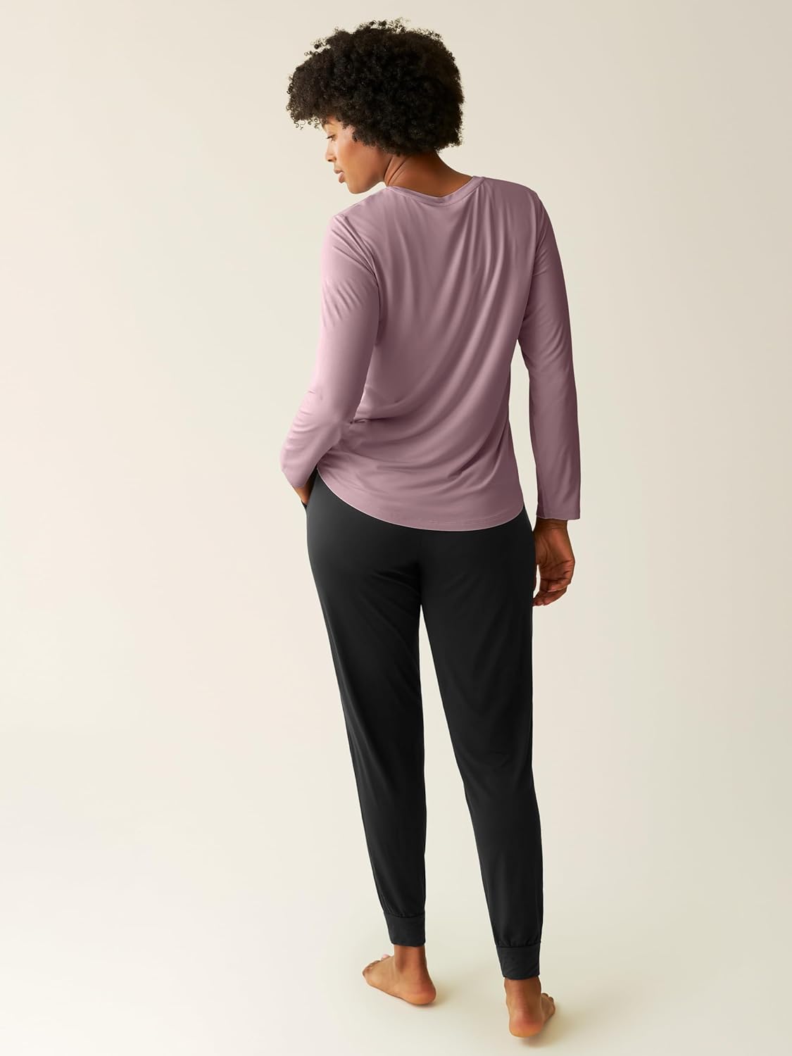 Kindred Bravely Riley Maternity & Nursing Nightgown, Ribbed Postpartum Pajamas