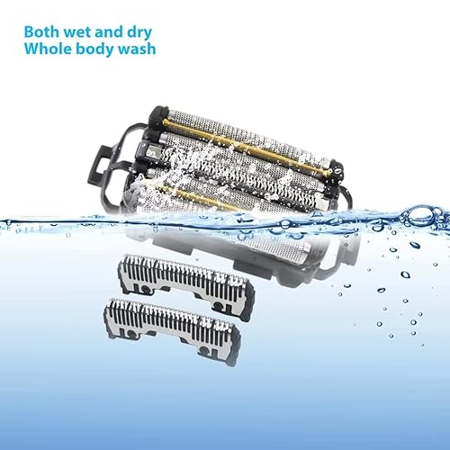 Miniatura 5 de Hoja de repuesto para afeitadora ARC 5 Blade ES9036 mejorada 2023 (hoja interior + hoja exterior) para Panasonic ES-CLV8C, ES-CLV7A, ES-CLV7B,