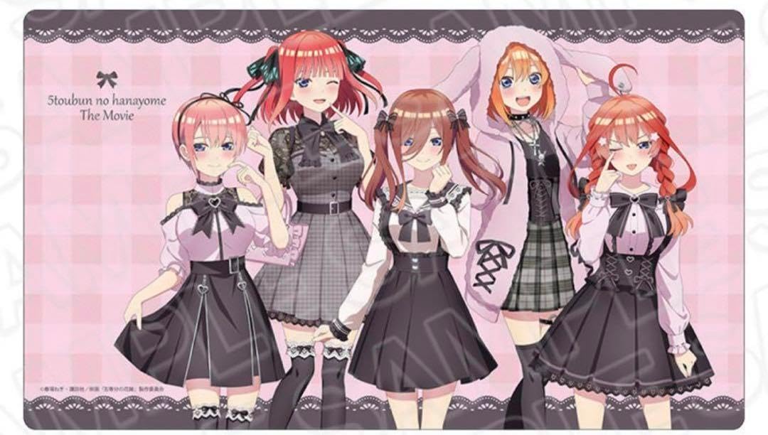 五等分の花嫁 ラバーデスクマット kawaii ver. 五等分の花嫁 ラバーデスクマット kawaii ver. Amazon | 五等分の