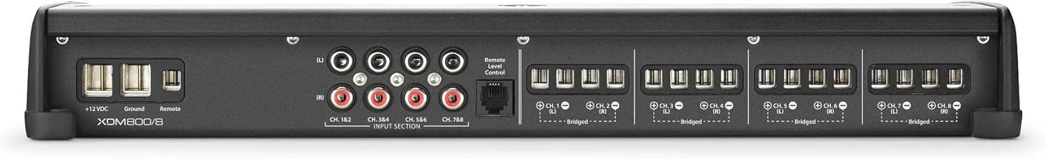 JL Audio XDM800/8 8-Channel Marine Amplifier