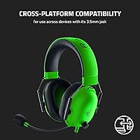Vista 7 de Razer BlackShark V2 X Auriculares para gamer sonido envolvente 7.1, controladores de 1.9 , almohadillas de espuma viscoelástica, para computador