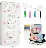 Vista 1 de STENES Bling SSBLDwCPSeries-14 - Funda de piel con tapa y protector de cable, diseño 3D