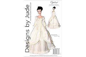 Opulent Doll Clothes Sewing Pattern: Perfect Fit for Silkstone Barbie
