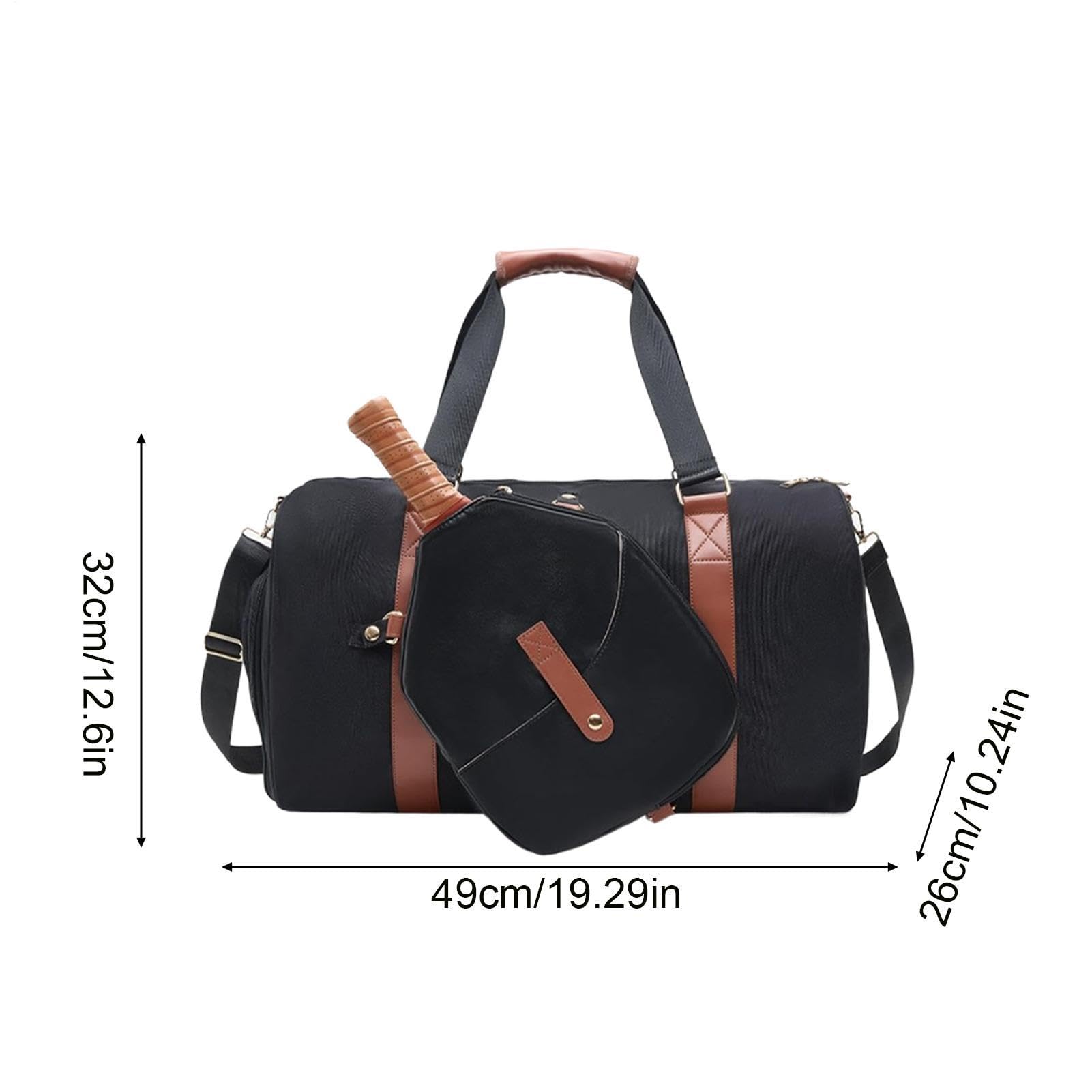 Borsa per racchetta da tennis portatile con copertura racchetta e tracolla