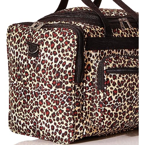 Image of World Traveler 81T16-168 Duffle Bag, One Size, Leopard