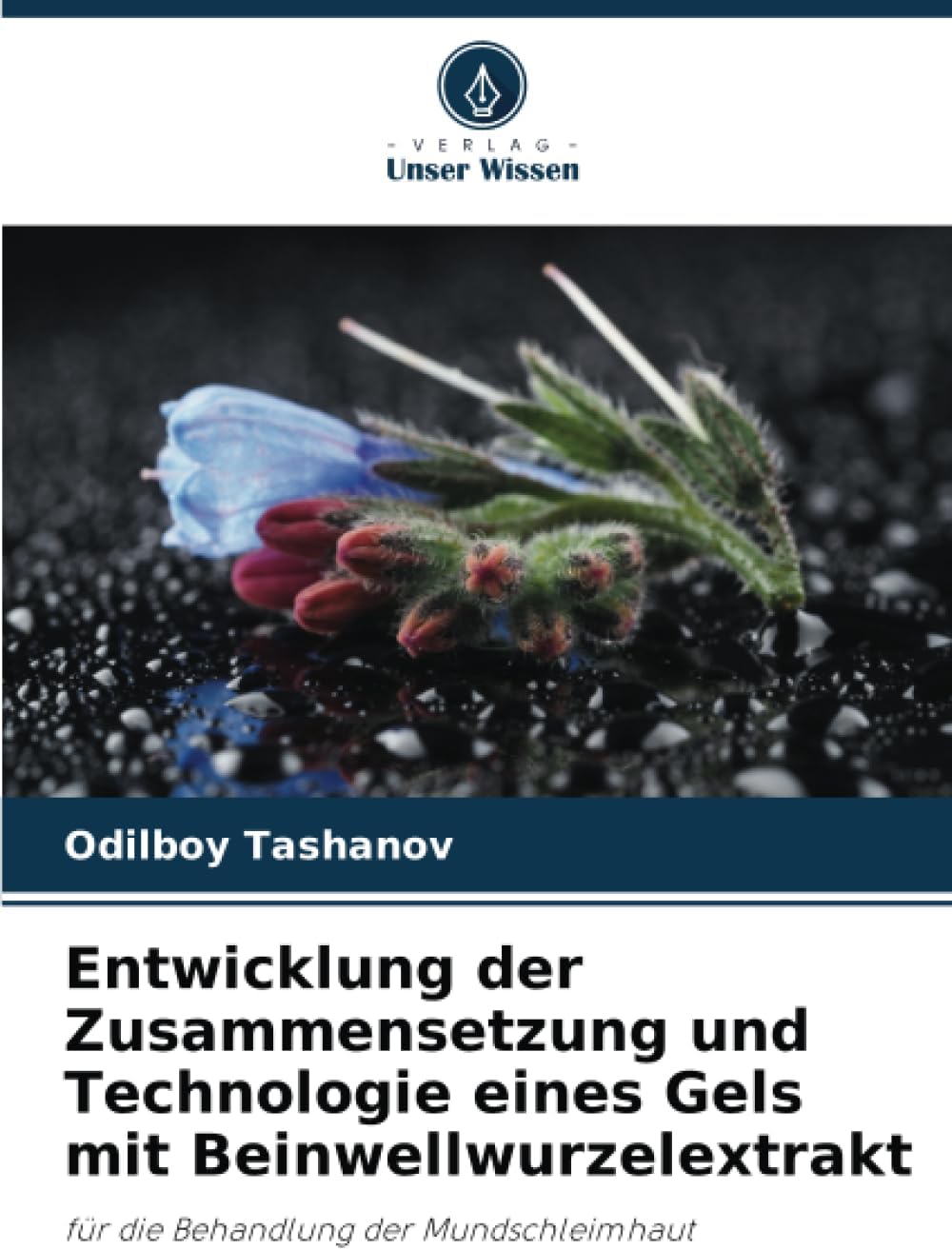 Entwicklung der Zusammensetzung und Technologie eines Gels mit Beinwellwurzelextrakt: für die Behandlung der Mundschleimhaut (German Edition)