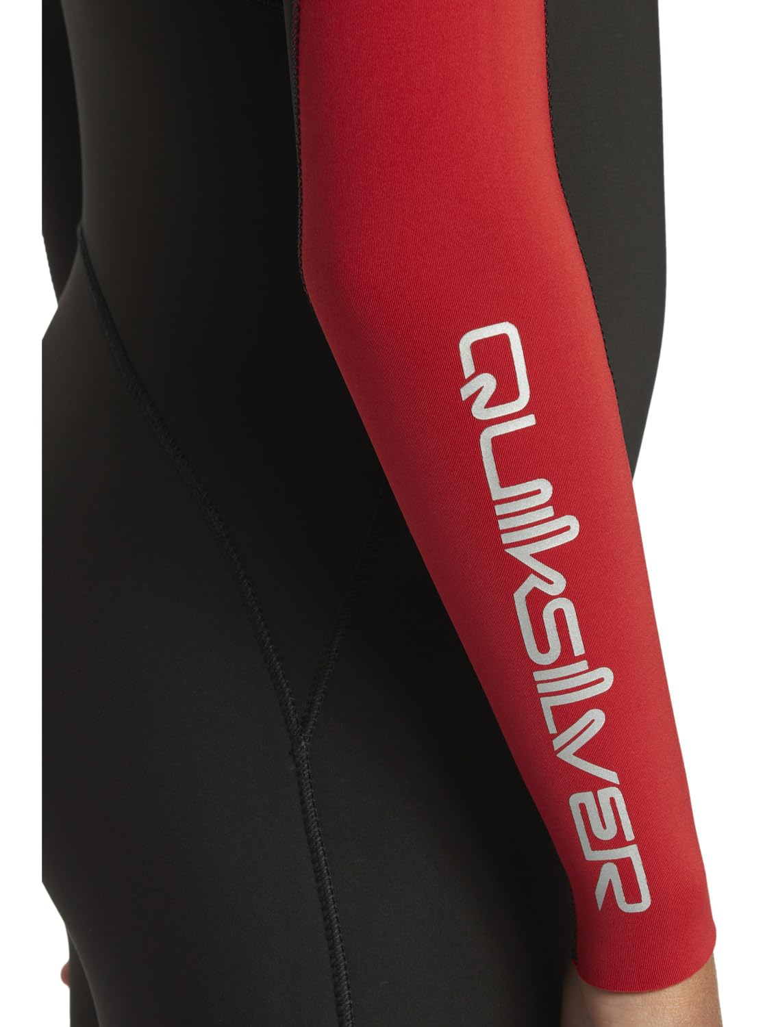 Quiksilver 3/2mm Everyday Sessions - Traje de Surf con Cremallera en el Pecho - Niños 8-16 - Rojo.