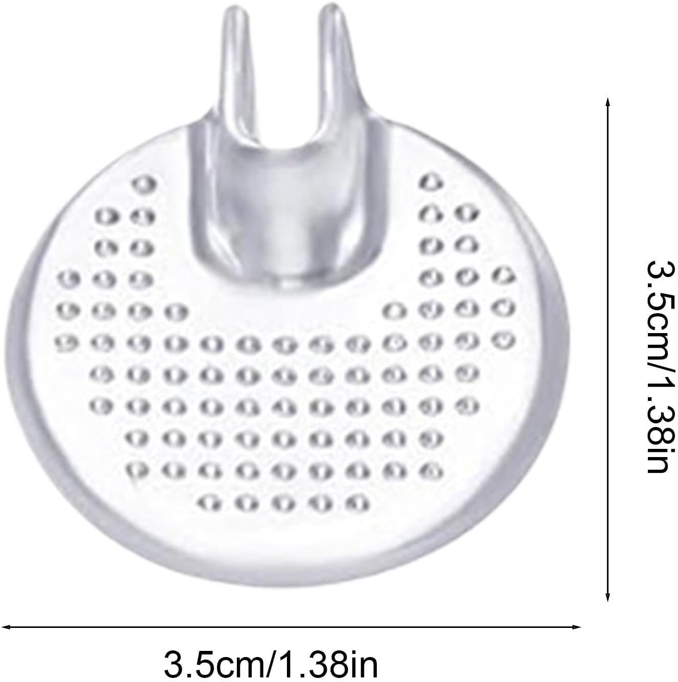 Thong Sandal Toe Protectors – Silicone Non Slip Clear, Compact, Reusable Cushion Men Women, , Home Beach Vacation Shopping | Men Women, Home Beach Vacation Shopping Walking Versatile