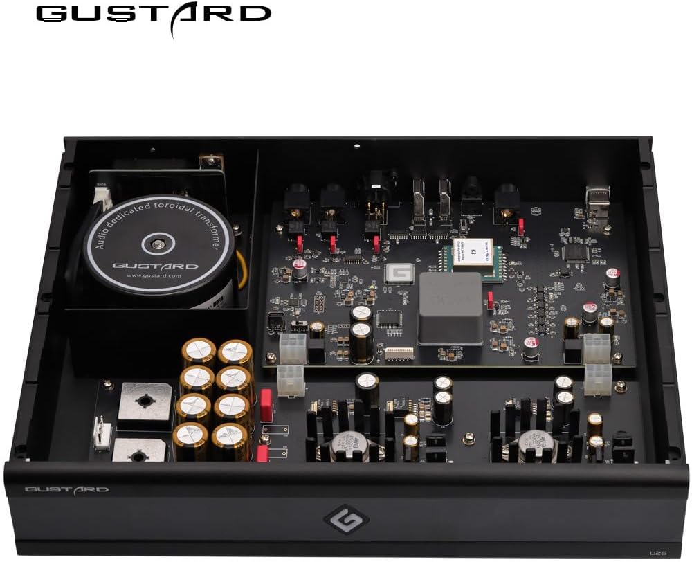 Fanmusic GUSTARD U26 USB Digital Interface DSD 2048 Digital shaping (Black)