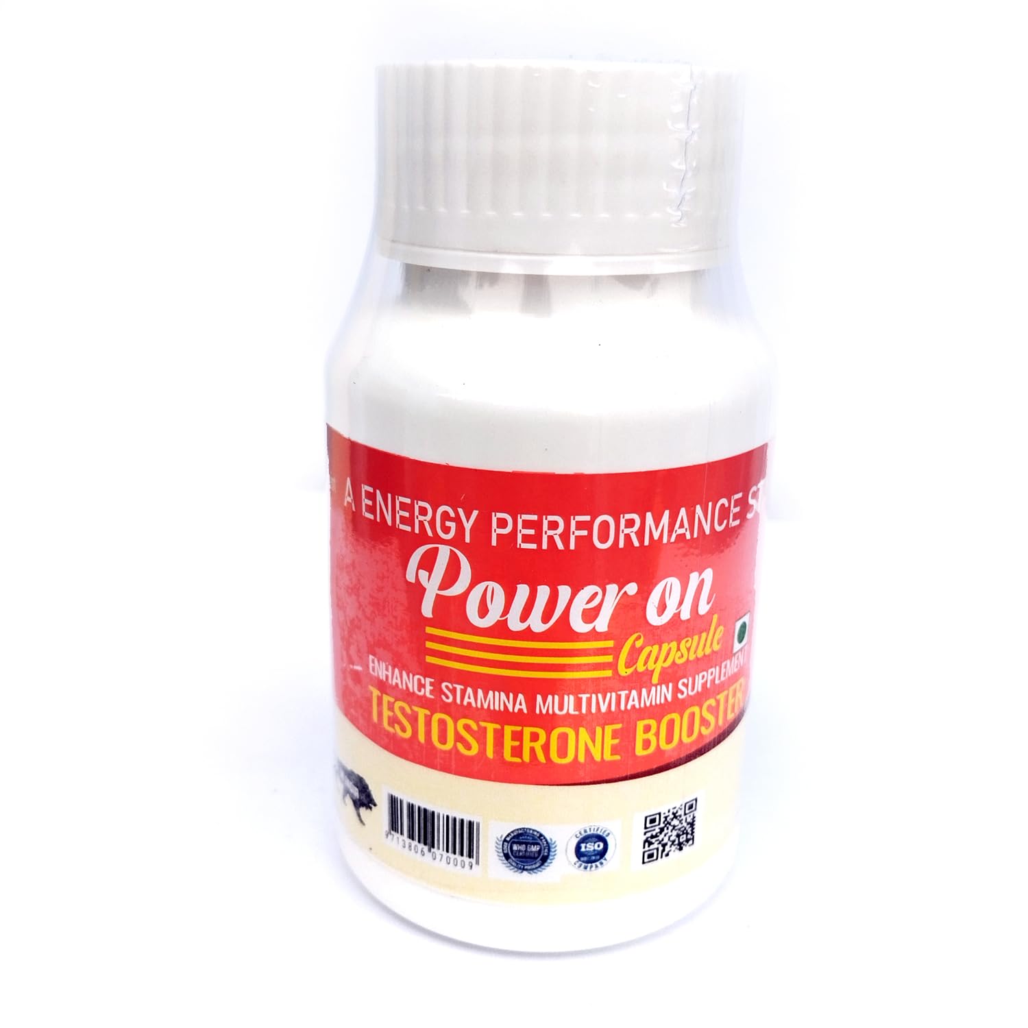 Energy Performance Capsules, Testosterone Booster, Enhance Stamina Multivitamin Supplement
