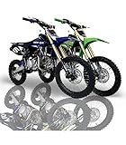 PIT BIKE Malcor MODELO XM160 RUEDAS 17/14 - Verde