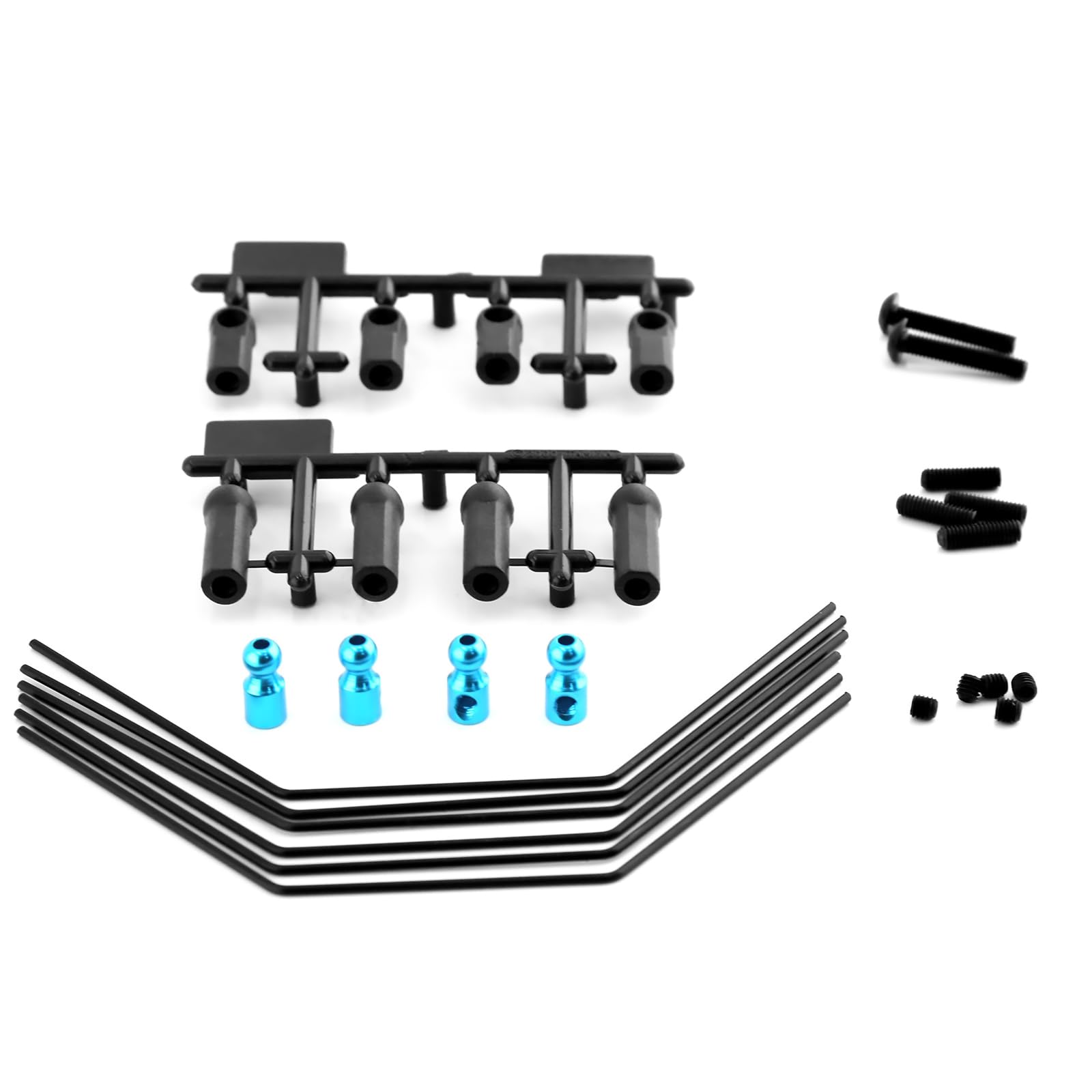 Stabilisator-Set (vorne & hinten) für TAMIYA XV01 XV02#54514 1/10 RC Autozubehör