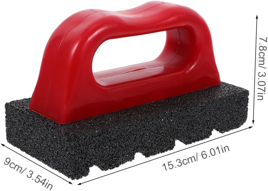 Holibanna Rub Brick Tool Ergonomic Handle for Masonry Cleaning Effortlessly Remove Marks from Concrete Surfaces for Edging and Smoothing Tasks