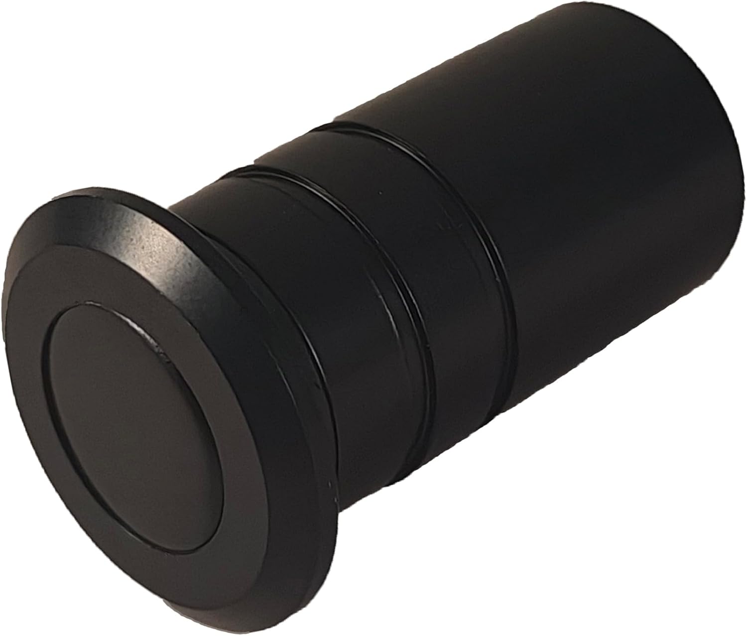 TOGU Door Latch Dust Protector SUS304 Stainless Steel Dust-Proof Security Lock Inserts,Flush Bolt Dust Proof Door Strike for French Door,Composite Doors,Wood Doors,Matte Black Finish