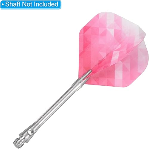 Miniatura 9 de PATIKIL Dart Flights, Standard Darts Accessories Replacement Parts for Soft Tip Steel Tip, Geometric Style