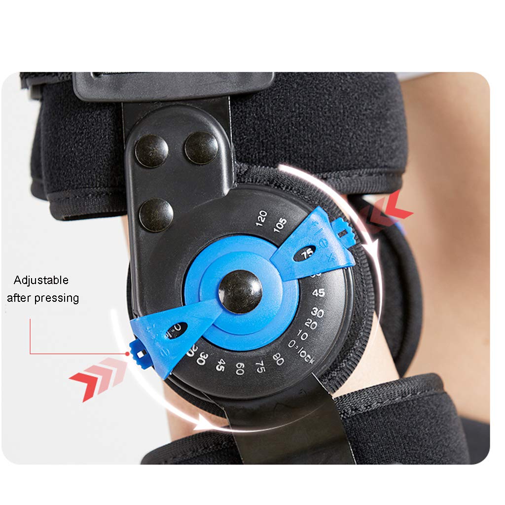 Órtesis de Codo con bisagras, para Brazo, férula, Banda ortopédica, Almohadilla, cinturón inmovilizador, Ajustable para Brazo con Fractura de Codo, Talla única | Unisex