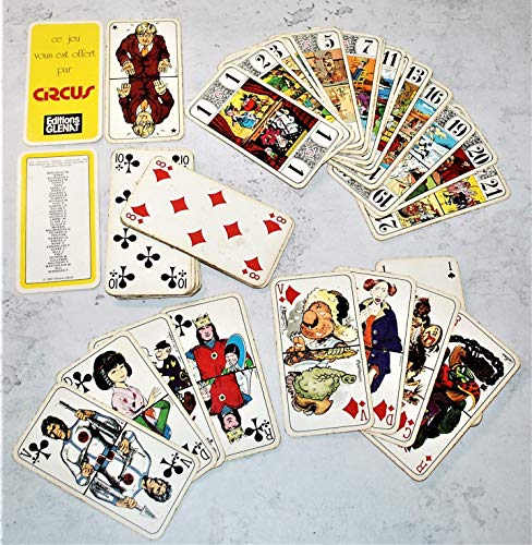 Glénat Jeu DE Tarot par Les ILLUSTRATEURS DE Circus