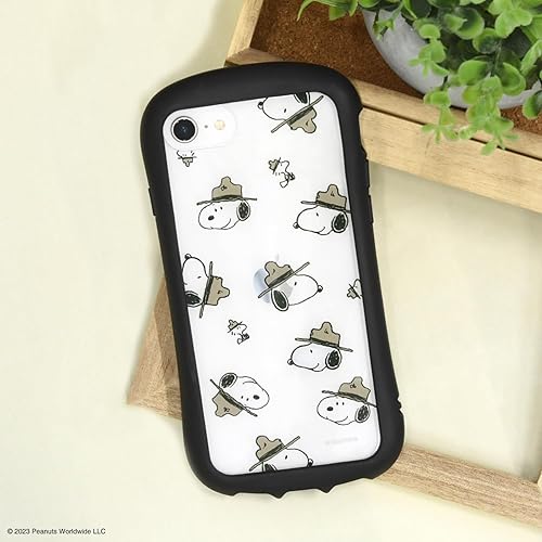 Miniatura 5 de Gourmandise Peanuts SNG-769A Snoopy Hybrid Clear Case, Compatible with iPhone SE (3rd Generation2nd Generation), 8, 7, 6s, 6 (4.7 Inch), All-Over