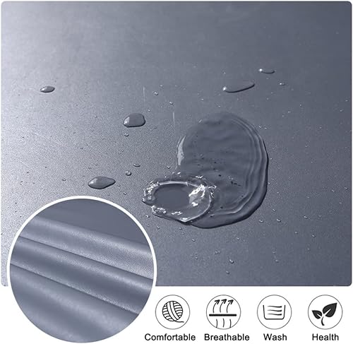 Miniatura 3 de HANASE 1pcs Waterproof Chair Cover Stretch Dining Chair Seat Covers Anti-Slip Chairs Slipcovers for Hotel Home Kitchen Living RoomS3Camel1pcs