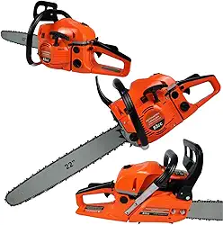 Motosserra a Gasolina Profissional 83cc Moto Serra Motoserra 3.5HP Com Oleo Sabre 20 Polegadas