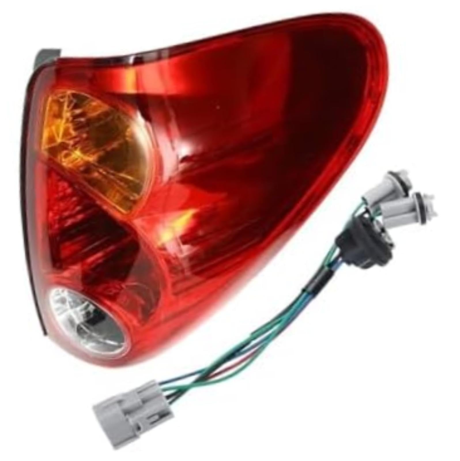 Riflettore paraurti posteriore, per L200, per Triton 2005-2011-2016 Fanale posteriore a LED per auto Rosso Freno Fendinebbia Indicatore di direzione con accessori in filo Luci (Right)