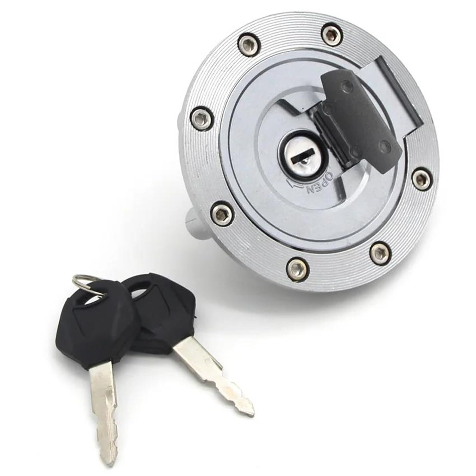Bouchon de réservoir de carburant moto avec verrouillage pour Yamaha FZ6 FZ8 FJR1300