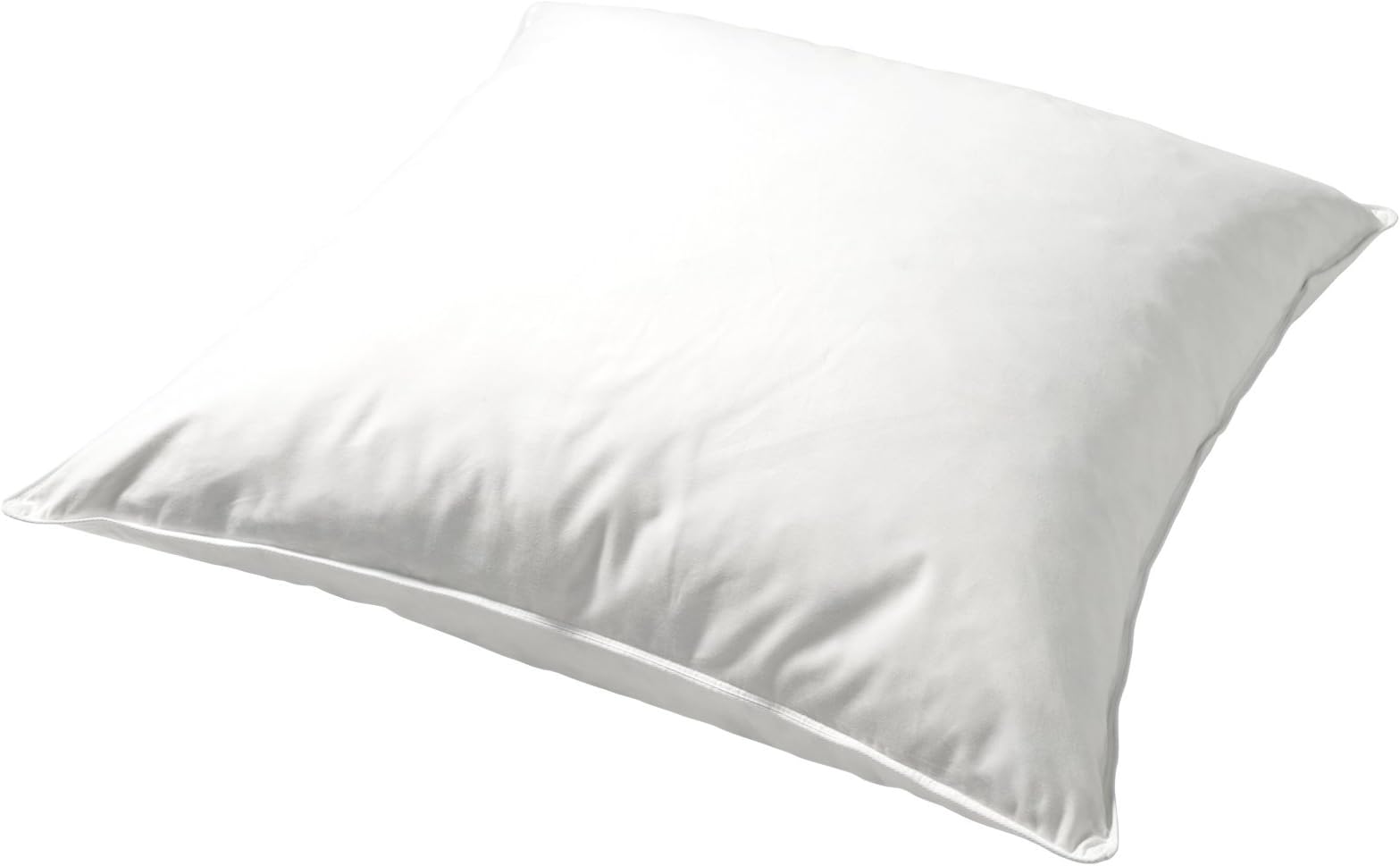 Manteuffel Gold Cushion, double padding, White, 80 x 80 cm