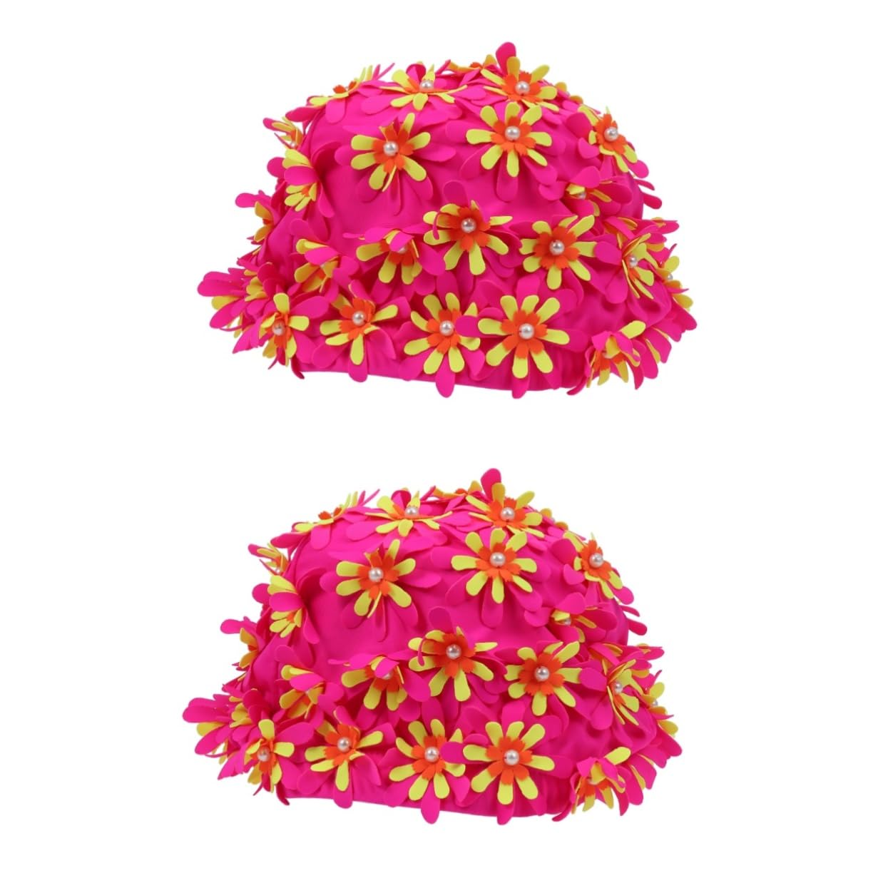 HANABASS Gorro De Natación para Y Adulto Gorro De Baño para Gorro De Baño para 2 Uds