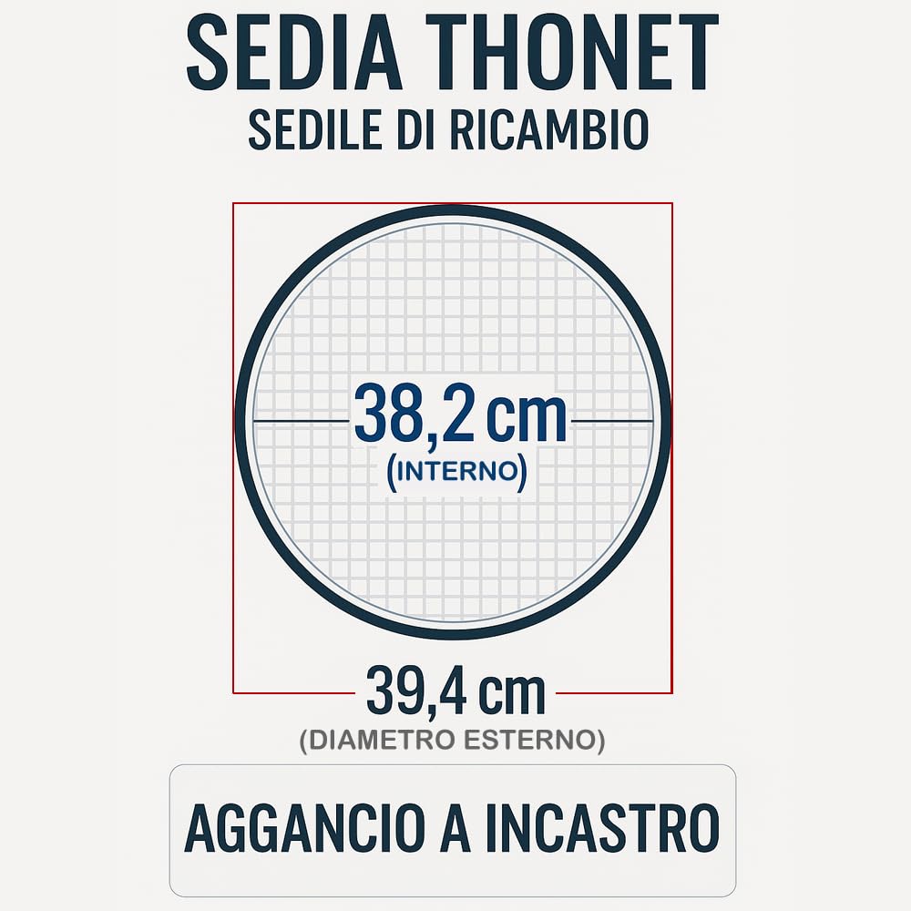 2 Seduta Sedie Ricambio Sedile Paglia Ricambio per Sedie Thonet (Sedile in Finta Paglia) Fondello Ricambi Sedute per Sedia Vienna di Alta Qualità Affidabile (Marrone)