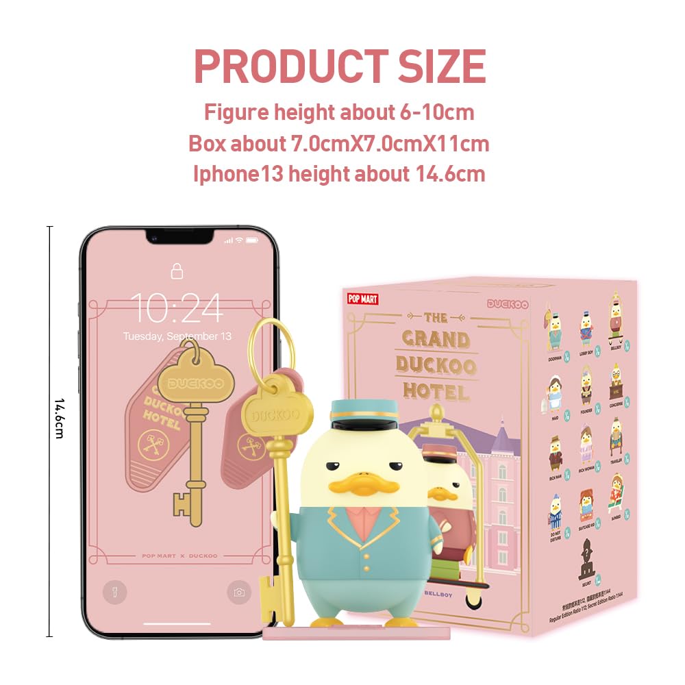 Amazon.co.jp: POPMART THE GRAND DUCKOO HOTEL Series Figures