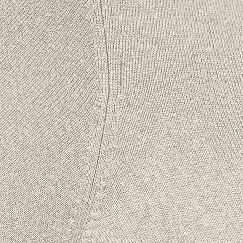 Amazon Essentials Women's Lightweight Crewneck Cardigan Sweater (Available in Plus Size), Oatmeal Heather, Medium