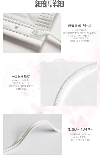 Amazon.co.jp: [IBUBU] 不織布マスク 柄 花柄マスク 不織布 マスク