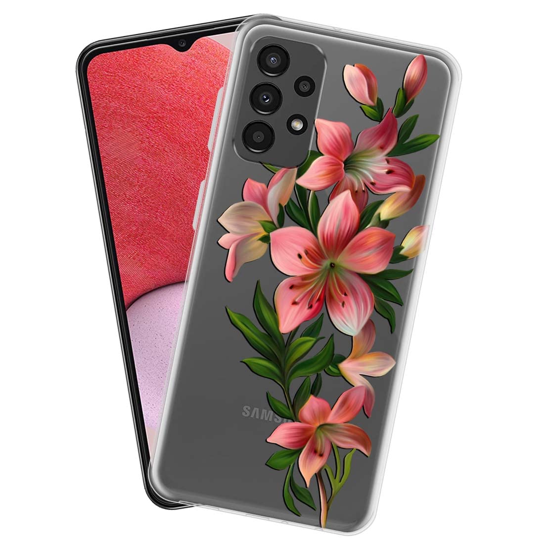 Fashionury Back Cover for Samsung Galaxy A13 Designer | Printed|Transparent |Flexible| Silicon-D0385 (B0B8XG9SL4) Amazon Price History, Amazon Price Tracker