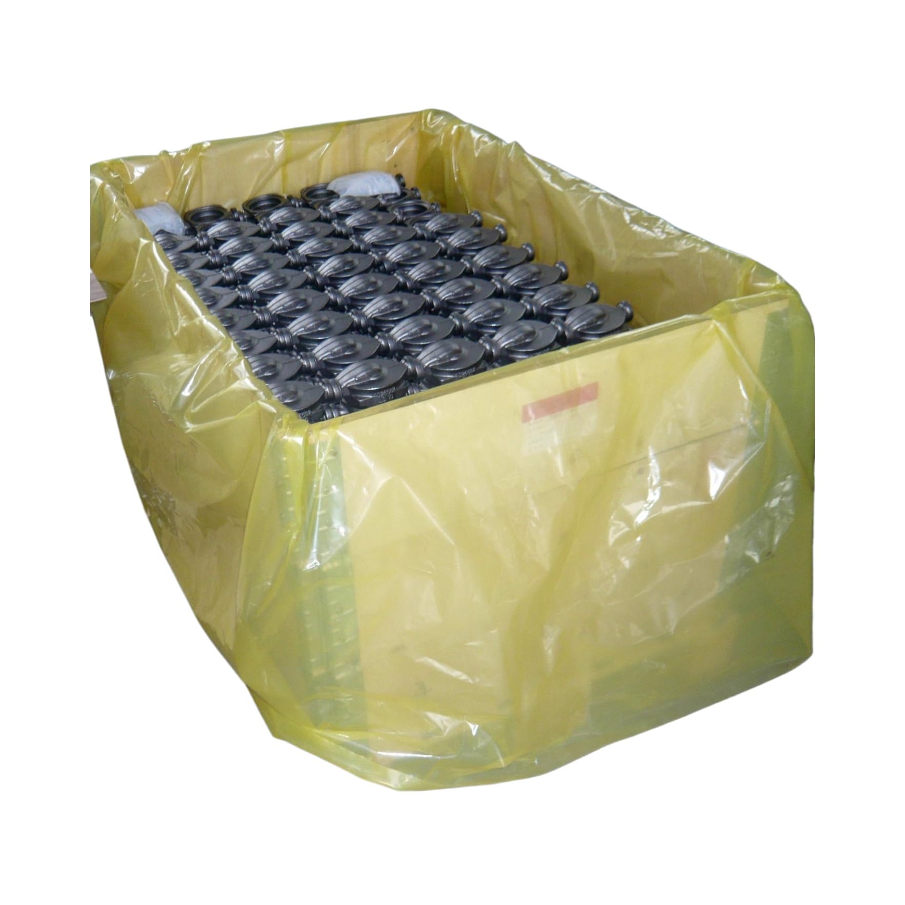 Paquete de 10 bolsas planas de polietileno ESD amarillas, bolsas de plástico antiestáticas de 0,12 mm de doble cara (90 x 110 cm)