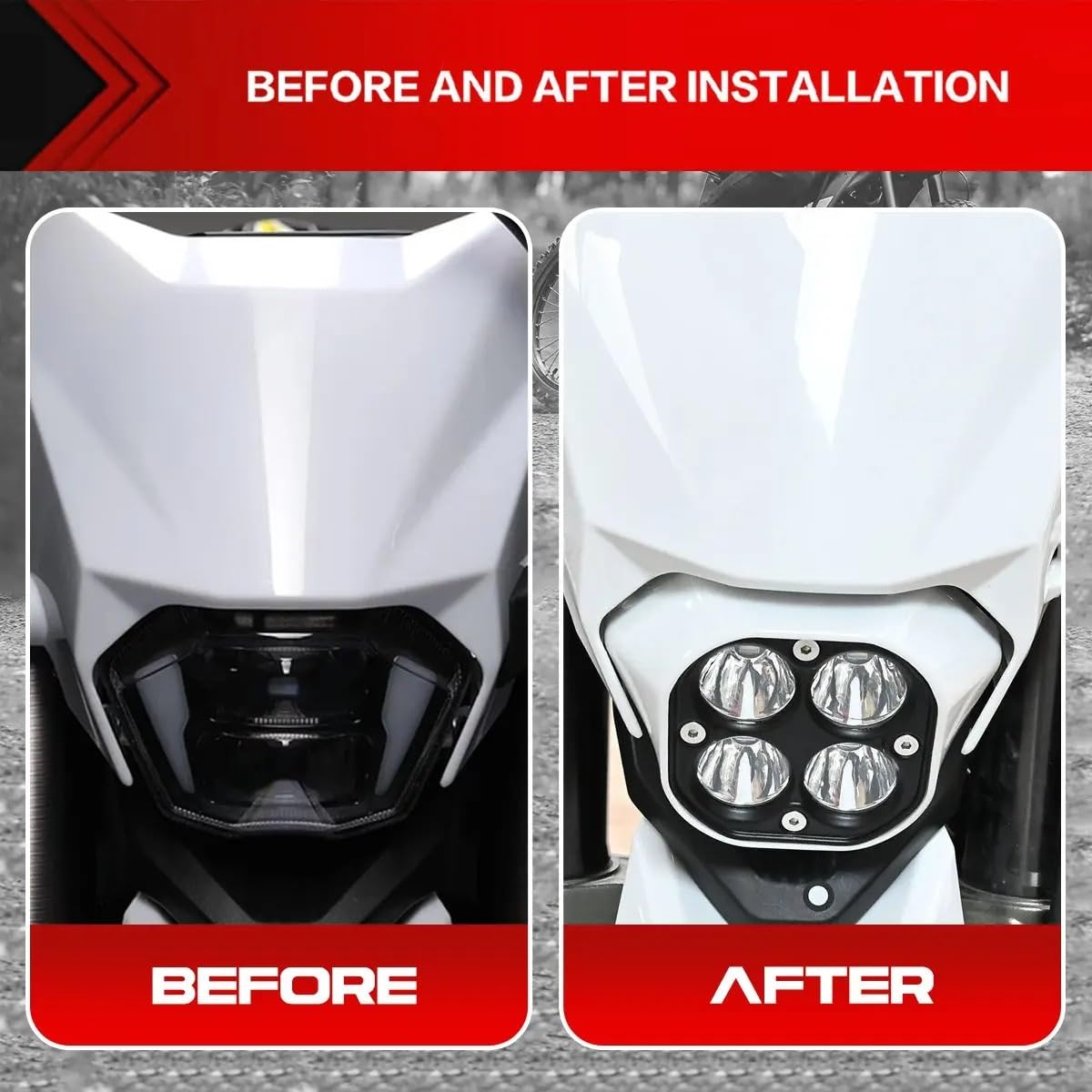 Dirt Bike Reflektor Do Sur Ron Bee 2023 2024