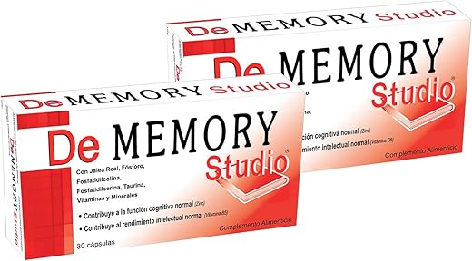 Lote Dememory Studio 30 Cápsulas + 15 Cápsulas de Regalo
