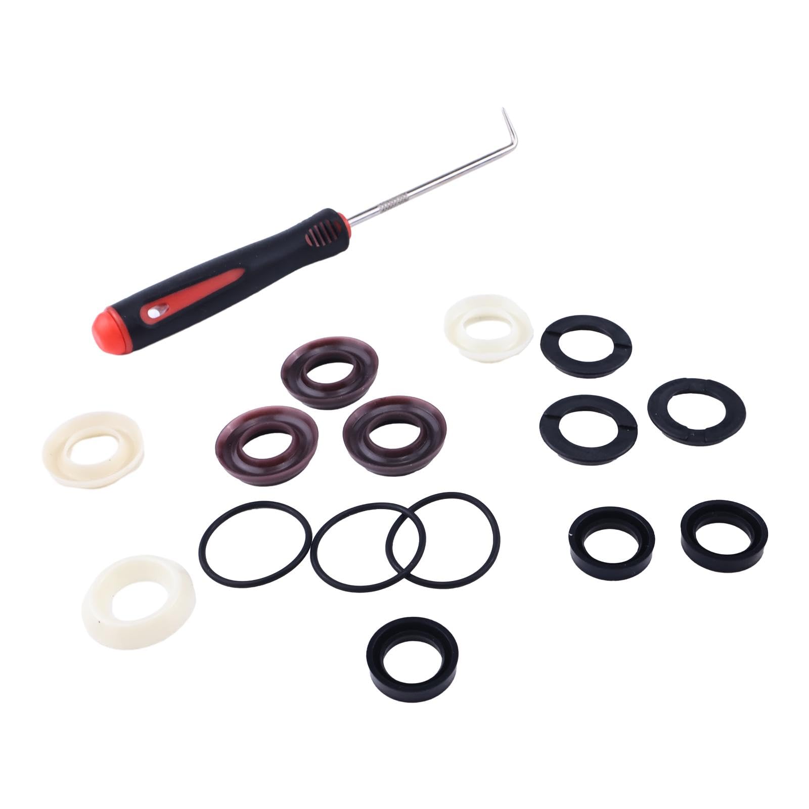 HOLDWELL Kit de sellado para lavadora a presión 5019006400 compatible con bomba Comet de 15 mm ZWD2530G ZWD3030G ZWD4030G ZWD4040G ZWDK3030 ZWDK4036 y ZWDK4040