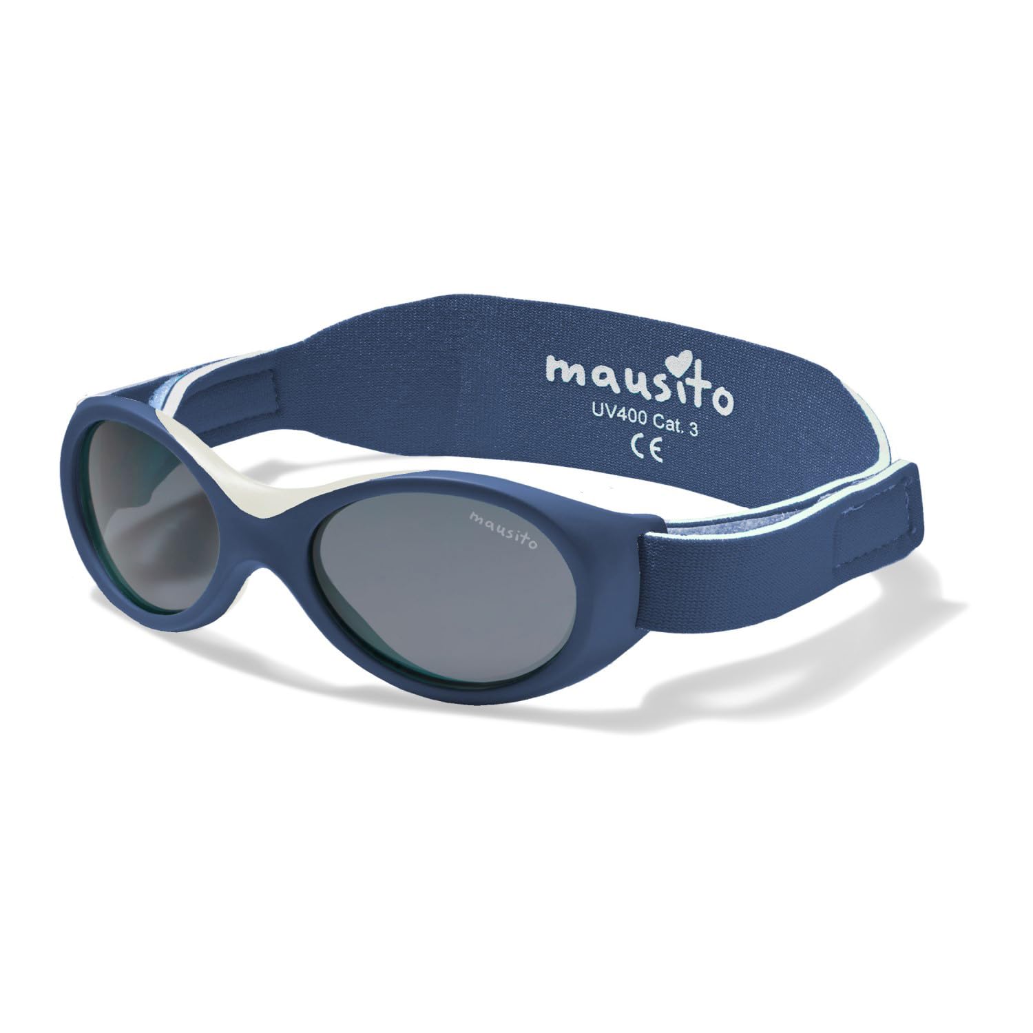 Mausito BABY sunglasses 0-24 months | Flexible BPA-Free infant sunglasses with adjustable strap | 100% UV Protection Sunnies