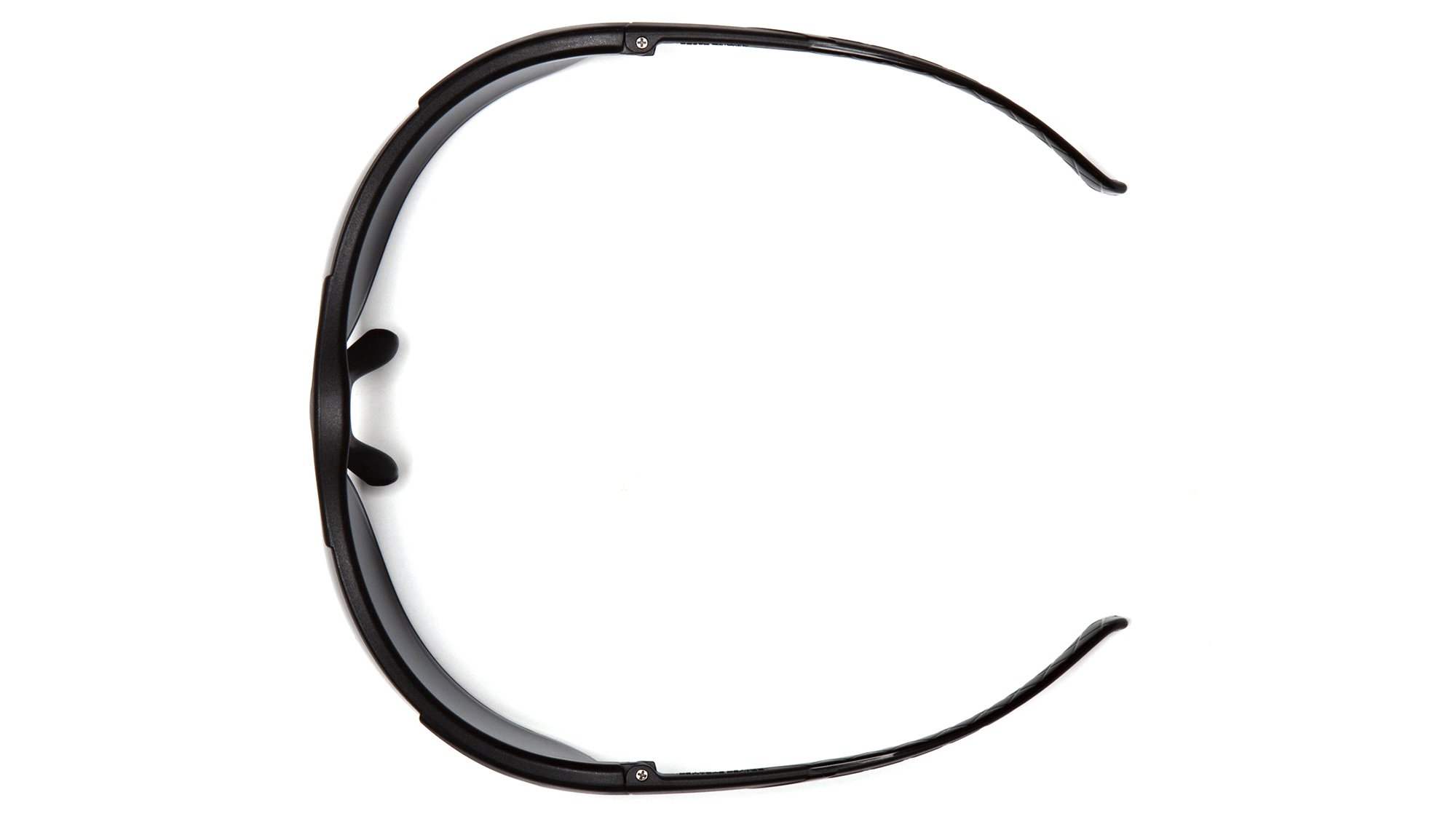 Pyramex Safety sb8910s gravex gafas de seguridad, marco negro, lente transparente, SB8920S