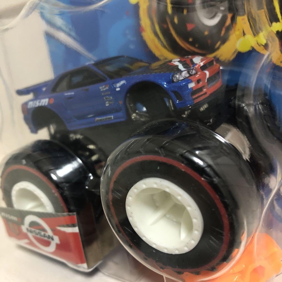 ホットウィール モンスタートラック スカイライン GT-R R34 TH