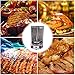LIAPDG 110V Gas Doner Kebab Machine, 3000W Stainless Steel Shawarma Cookergrill Machine Spinning Doner Kebab Gyro Grill Machine Vertical Broiler for Restaurant Dinner, Home Kitchen