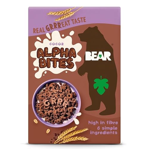 Image of BEAR fruit snacks by (BEAR Alphabites Cocoa Cereal 350g)
