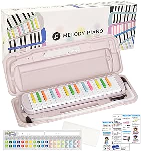 KC キョーリツ 鍵盤ハーモニカ メロディピアノ 32鍵 キャンディ P3001-32K/CANDY (ドレミ表記シール・クロス・お名前シール付き)商品画像