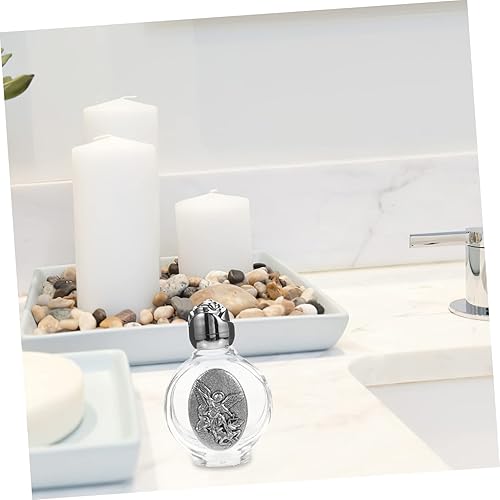 Miniatura 3 de Toddmomy Botella de agua bendita en relieve para niñas, accesorios para la casa de la decoración de la boda, contenedores de agua, botellas vacías,