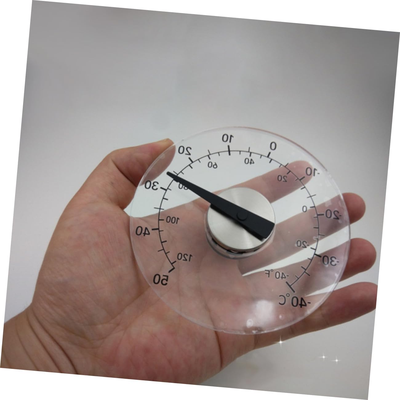 Happyyami 3st Zeigertemperaturanzeige Celsius Barometer Für Zu Hause Außentemperaturanzeige Temperaturmessgerät Aufkleber Temperaturanzeige Wetterstock Thermometer Wählen Batterie