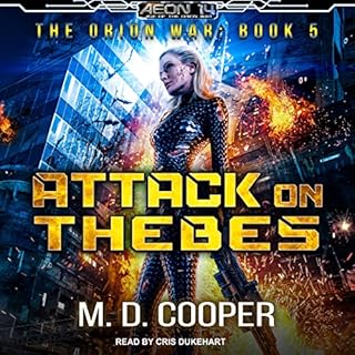 Attack on Thebes Audiolibro Por M. D. Cooper arte de portada